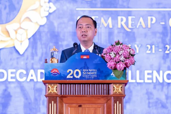 Cambodian Information Minister presides over the Opening Ceremony of 20th Asia Media Summit
