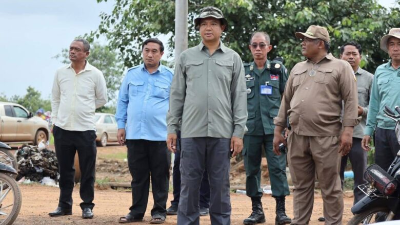 អភិបាលខេត្តព្រះវិហារ ដឹកនាំក្រុមការងារចុះពិនិត្យ និងរៀបចំសណ្ដាប់ធ្នាប់យ៉ាងយកចិត្តទុកដាក់នៅមណ្ឌលសុវត្ថិភាពវត្តពោធិ៍៥០០០ដើម ស្ថិតនៅស្រុកគូលែន ខេត្តព្រះវិហារ