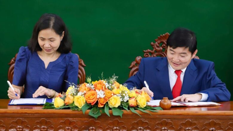 ក្រសួងការងារ និងបណ្ដុះបណ្ដាលវិជ្ជាជីវៈ និង CDRI ចុះហត្ថលេខាលើអនុស្សរណៈស្តីពីកិច្ចសហប្រតិបត្តិការលើការស្រាវជ្រាវ និងការអភិវឌ្ឍសមត្ថភាព