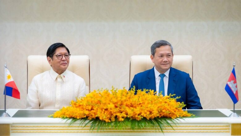 ឯកឧត្តម ហេង សួរ រដ្ឋមន្ត្រីក្រសួងការងារ និងបណ្តុះបណ្តាលវិជ្ជាជីវៈ អញ្ជើញចូលរួមក្នុង ពិធីចុះហត្ថលេខា ក្រោមអធិបតីភាពដ៏ខ្ពង់ខ្ពស់ សម្តេចមហាបវរធិបតី ហ៊ុន ម៉ាណែត នាយករដ្ឋមន្ត្រី