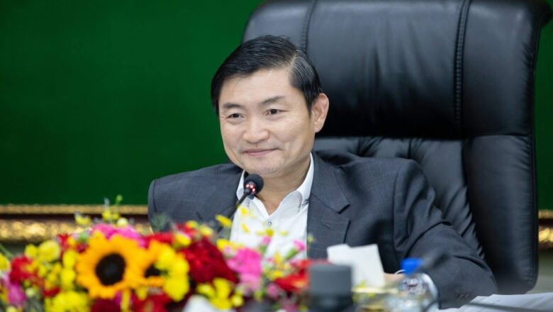 ឯកឧត្តមរដ្ខមន្រ្តី ហេង សួរ  អញ្ជើញដឹកនាំកិច្ចប្រជុំ “គណៈកម្មការដឹកនាំរៀបចំសម្រាប់អនុវត្តគម្រោងជំនាញដើម្បីការងារកាន់តែប្រសើរ”