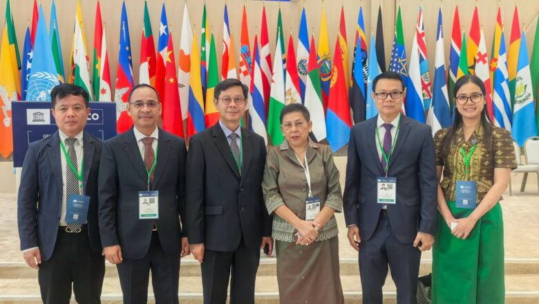 លោកជំទាវបណ្ឌិតសភាចារ្យ ភឿង សកុណា អញ្ជើញចូលរួមពិធីបើកផ្លូវការកិច្ចប្រជ្រុំមហាសន្និបាតលើកទី៤៣នៃអង្គការយូណេស្កូ