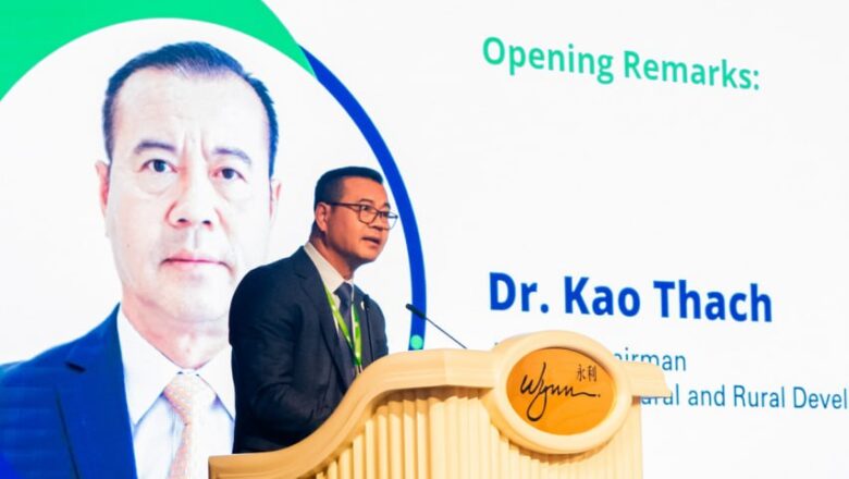 ឯកឧត្តមបណ្ឌិត កៅ ថាច ប្រធានសមាគមគ្រឹះស្ថានហិរញ្ញវត្ថុអភិវឌ្ឍន៍ក្នុងតំបន់អាស៊ី និងប៉ាស៊ីហ្វិក (ADFIAP) អញ្ជើញថ្លែងសុន្ទរកថាស្វាគមន៍វេទិកា ADFIAP-AADFI Joint International CEO Forum 2025