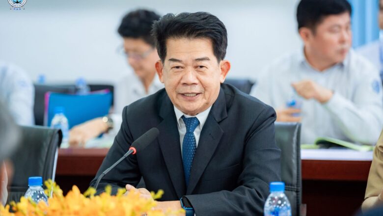 ឯកឧត្តម លូ គឹមឈន់ ដឹកនាំកិច្ចប្រជុំអនុវត្តគម្រោងលើកទី ១១ (the 11th PIU) នៃគម្រោងអភិវឌ្ឍន៍សមត្ថភាពលើការគ្រប់គ្រង និងប្រតិបត្តិការចំណតផែកុងតឺន័រនៅកំពង់ផែក្រុងព្រះសីហនុ (ដំណាក់កាលទី ៣)