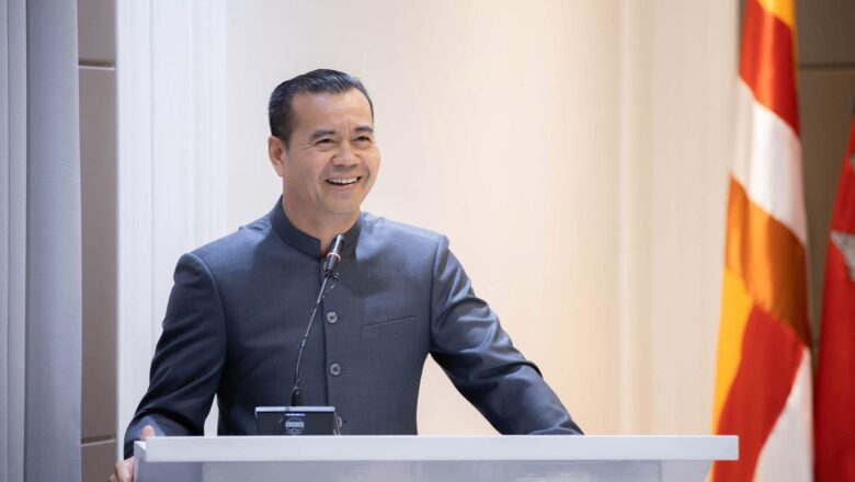 លោកបណ្ឌិត កៅ ថាច អញ្ជើញចូលរួមជាអធិបតី ក្នុងសិក្ខាសាលាស្តីពី «ការចែករំលែកពិសោធន៍ពីកសិធុរកិច្ច (Agri-Business) តាមរយៈការអនុវត្តយន្តការត្រីភាគី ក្រោមហិរញ្ញប្បទានរបស់ធនាគារអភិវឌ្ឍន៍ជនបទ និងកសិកម្ម»