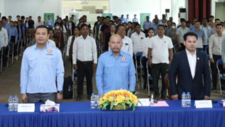 ឯកឧត្តមបណ្ឌិត កៅ ថាច និង ឯកឧត្តម ប៉េង ពោធិ៍សាអញ្ជើញថ្លែងសន្ទរកថានិងជាវាគ្មិនស្តីពីកាលានុវត្តភាព និងទិសដៅវិនិយោគសម្រាប់អនាគត