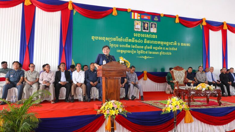 រដ្ឋមន្រ្តីក្រសួងការងារ ចាត់ទុកបងប្អូនកម្មករនិយោជិតជាវីរបុរសនៃគ្រួសារ និងសង្គមជាតិ